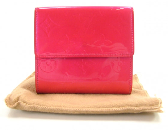 Louis Vuitton Vernis Elise Wallet Fuchsia 2 of 9