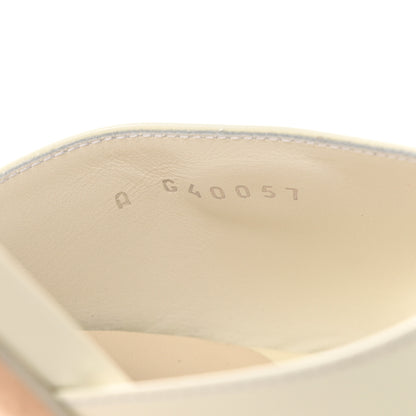 Chanel Patent Lambskin Pearl Mules 40 White 8 of 8