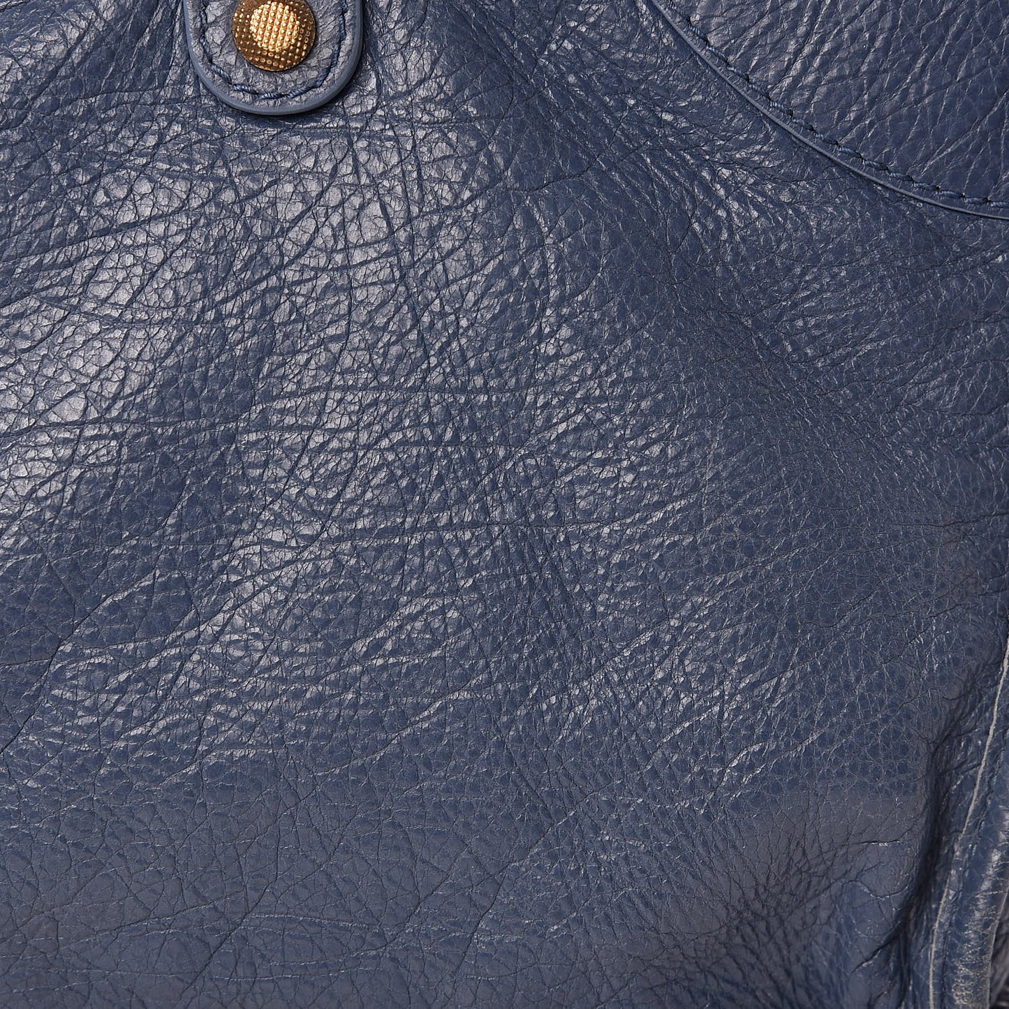 Agneau Giant 12 Gold Hardware Part Time Bleu Persan