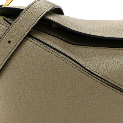 Loewe Calfskin Small Puzzle Bag Artichoke Green 7 of 12