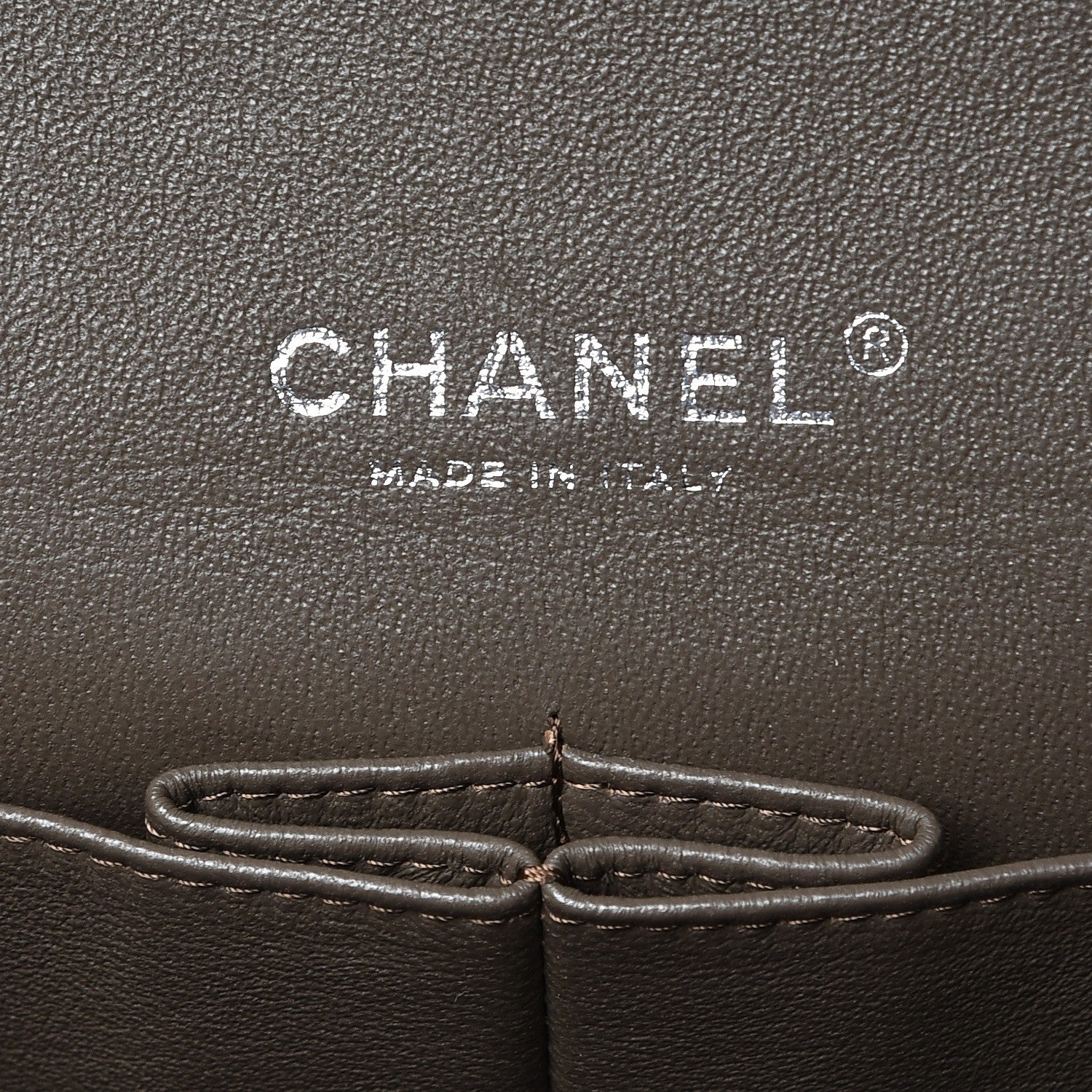 Chanel Caviar Quilted Maxi Double Flap Brown 7 of 9