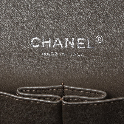 Chanel Caviar Quilted Maxi Double Flap Brown 7 of 9