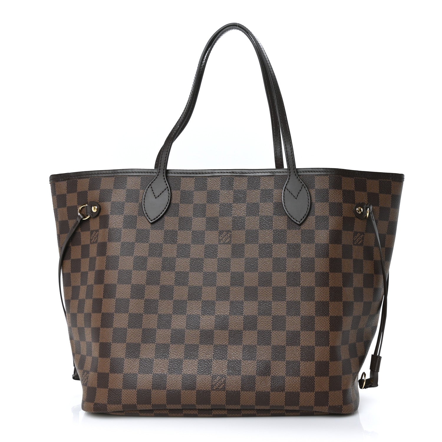 Louis Vuitton Damier Ebene Neo Neverfull MM Rose Ballerine 3 of 10
