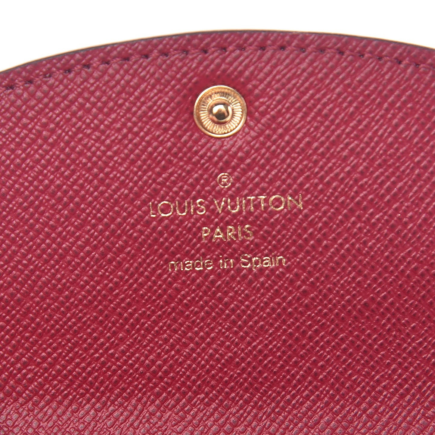 Monogram Rosalie Coin Purse Fuchsia
