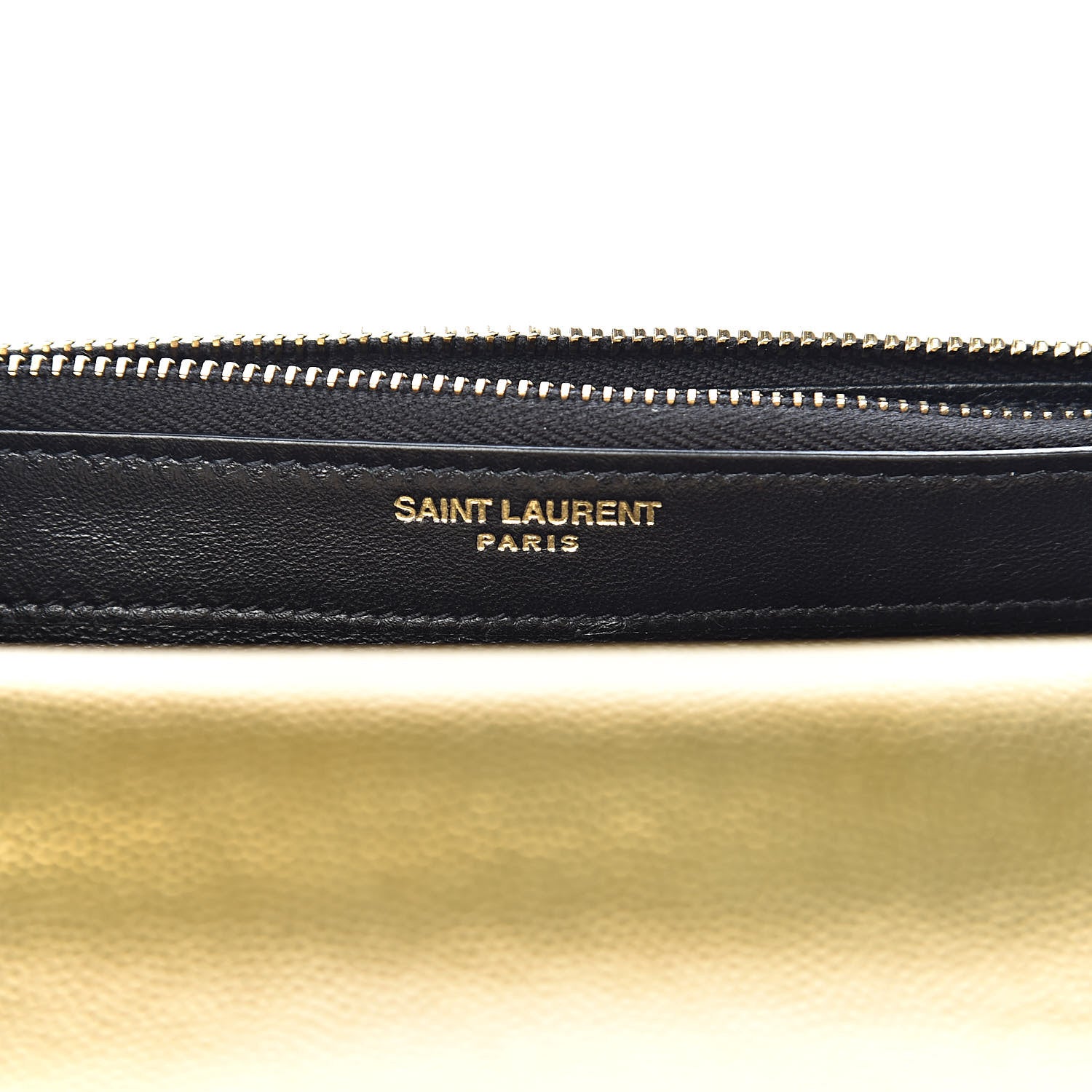 Saint Laurent Grain De Poudre Kate Monogram Tassel Chain Wallet Brome 6 of 11