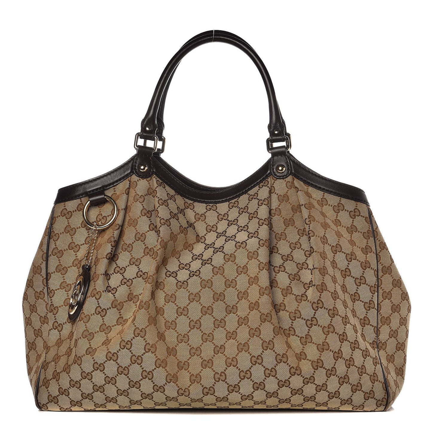 Monogram Large Sukey Tote Dark Brown
