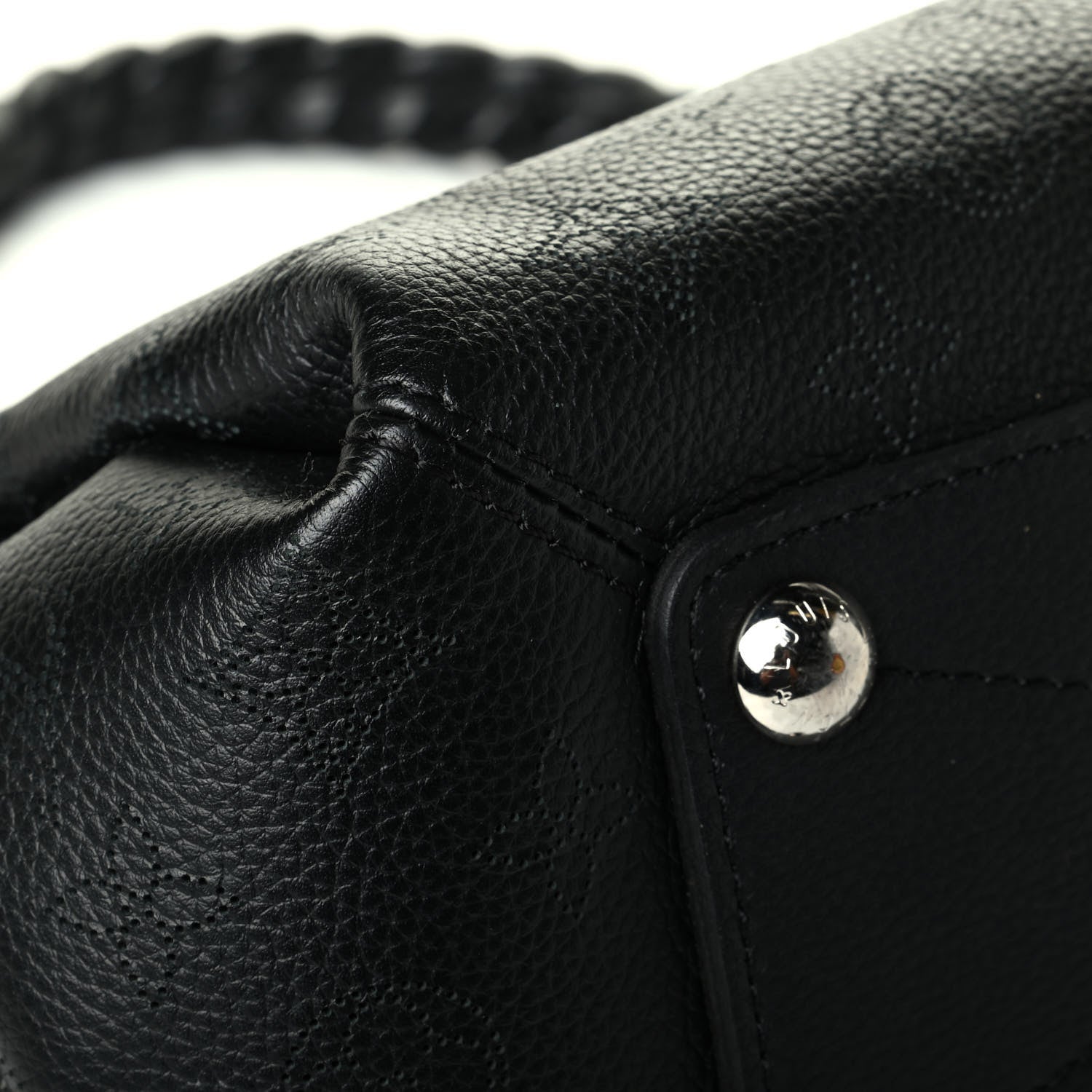 Louis Vuitton Mahina Babylone Chain BB Black 6 of 8