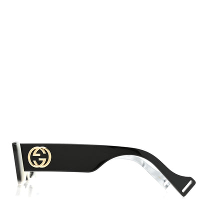 Gucci Acetate Rectangular Sunglasses GG0516S Black 3 of 8