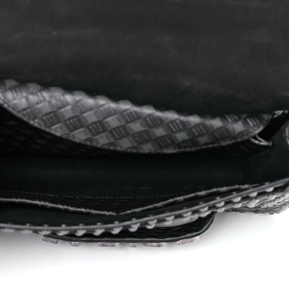 Christian Dior Calfskin Studded Dio(r)evolution Flap Bag Black 4 of 8