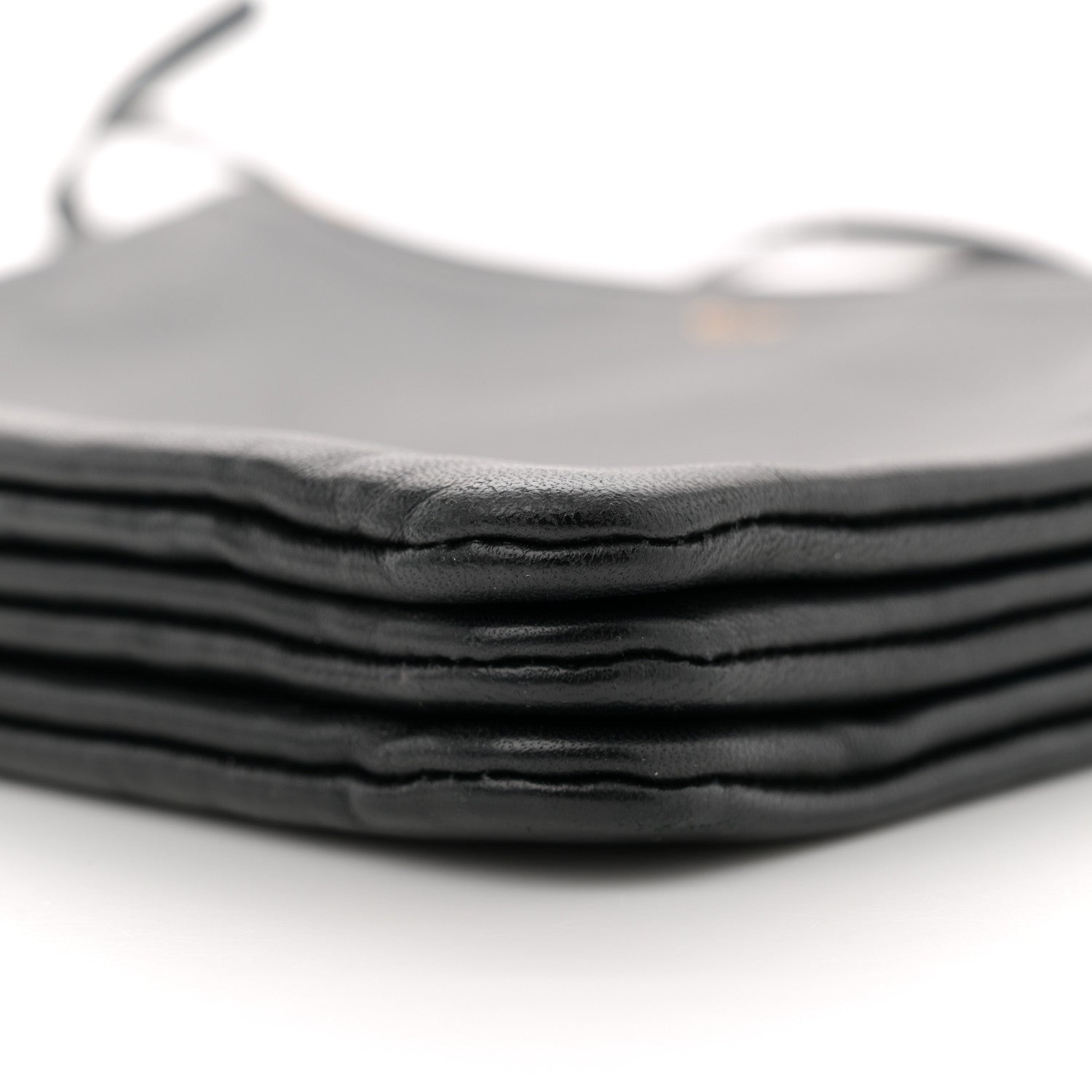 Celine Lambskin Large Trio Crossbody Bag Black 11 of 12