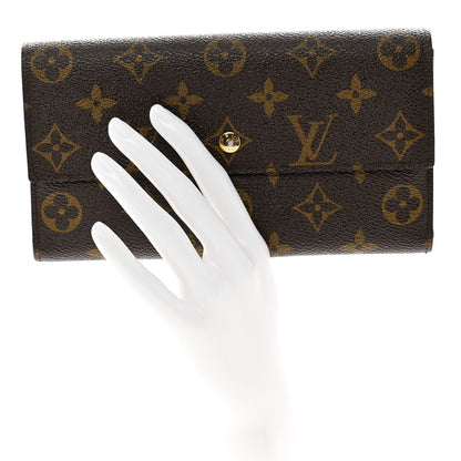 Louis Vuitton Monogram Porte Tresor International Wallet 2 of 8