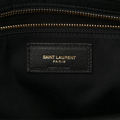 Saint Laurent Lambskin Patchwork Monogram Large Jamie Black 6 of 10