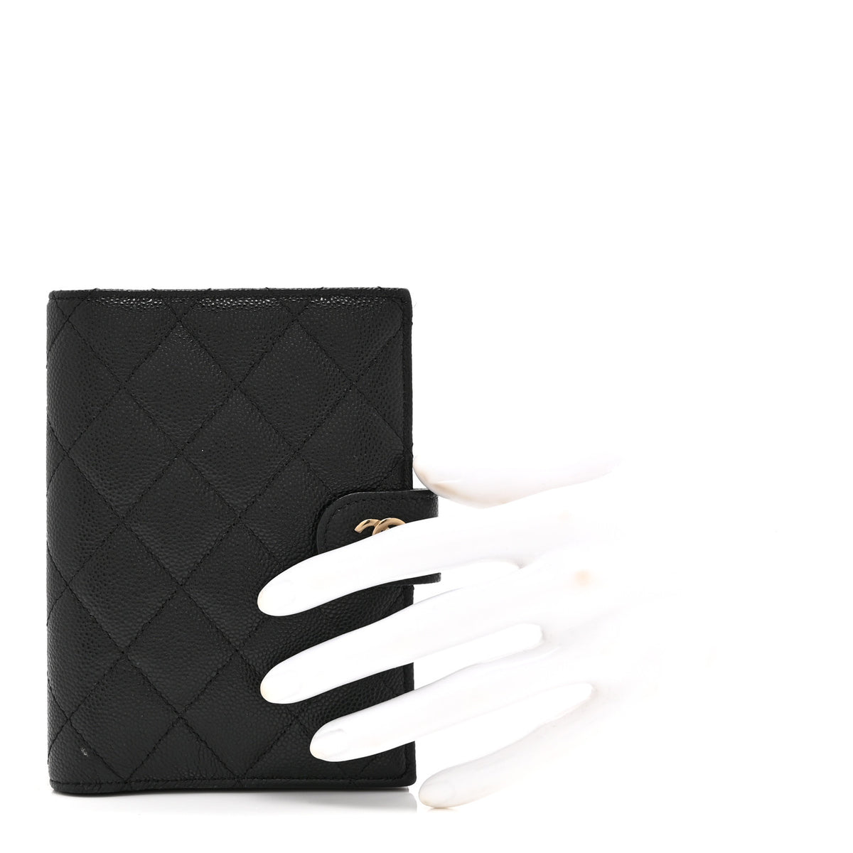 Chanel Caviar Quilted Passport Holder Black 2 of 10