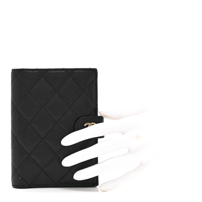 Chanel Caviar Quilted Passport Holder Black 2 of 10
