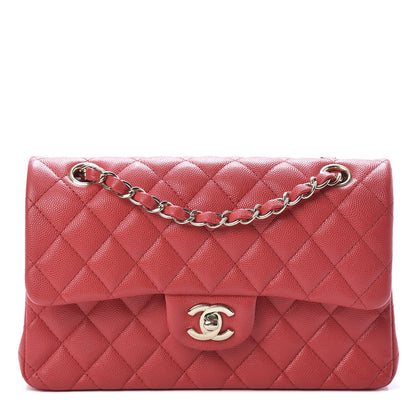 Chanel Caviar Quilted Small Double Flap Red 1 of 10