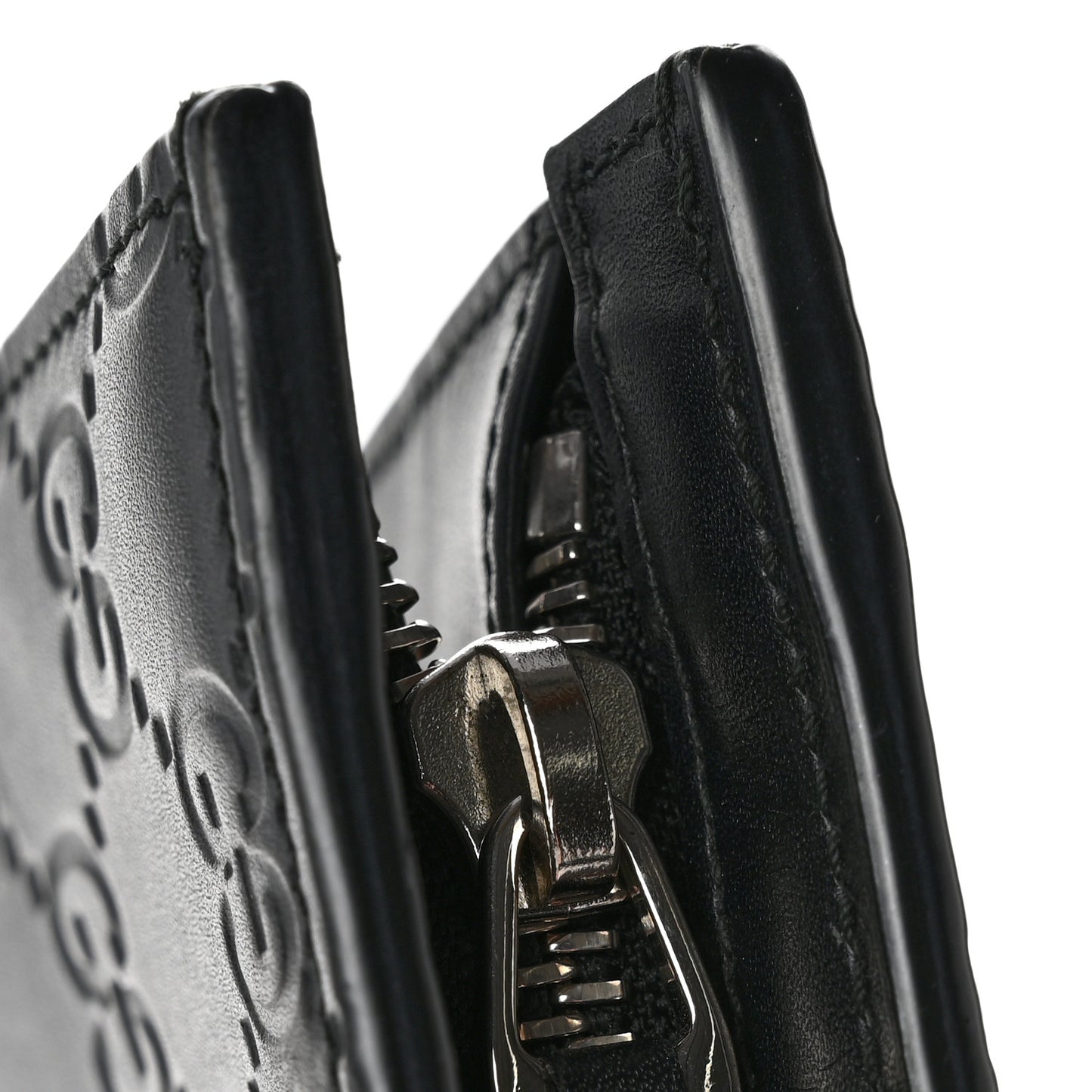 Guccissima Signature Web New Web Cosmetic Case Black