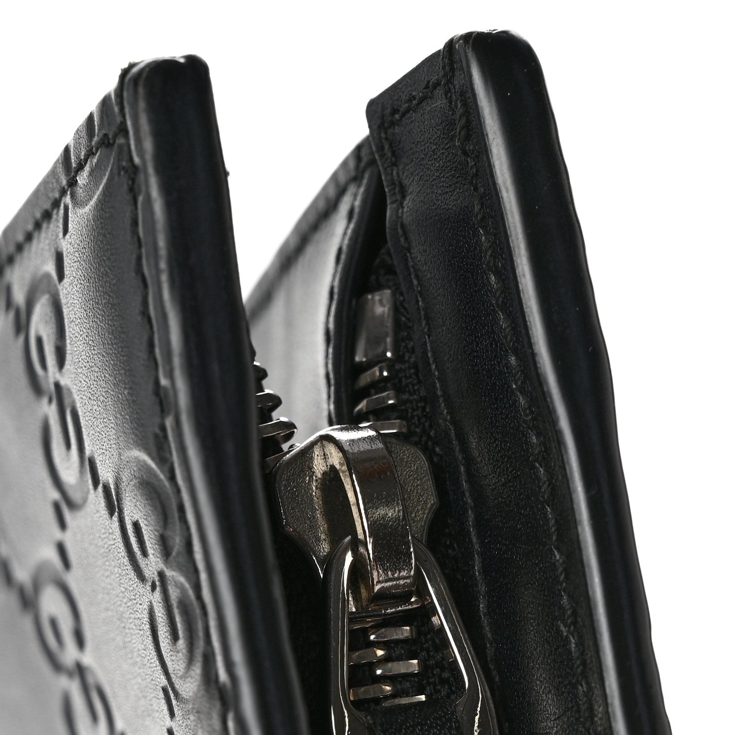 Gucci Guccissima Signature Web New Web Cosmetic Case Black 9 of 11