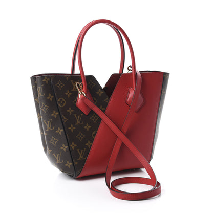 Louis Vuitton Calfskin Monogram Kimono Tote PM Cherry 3 of 11