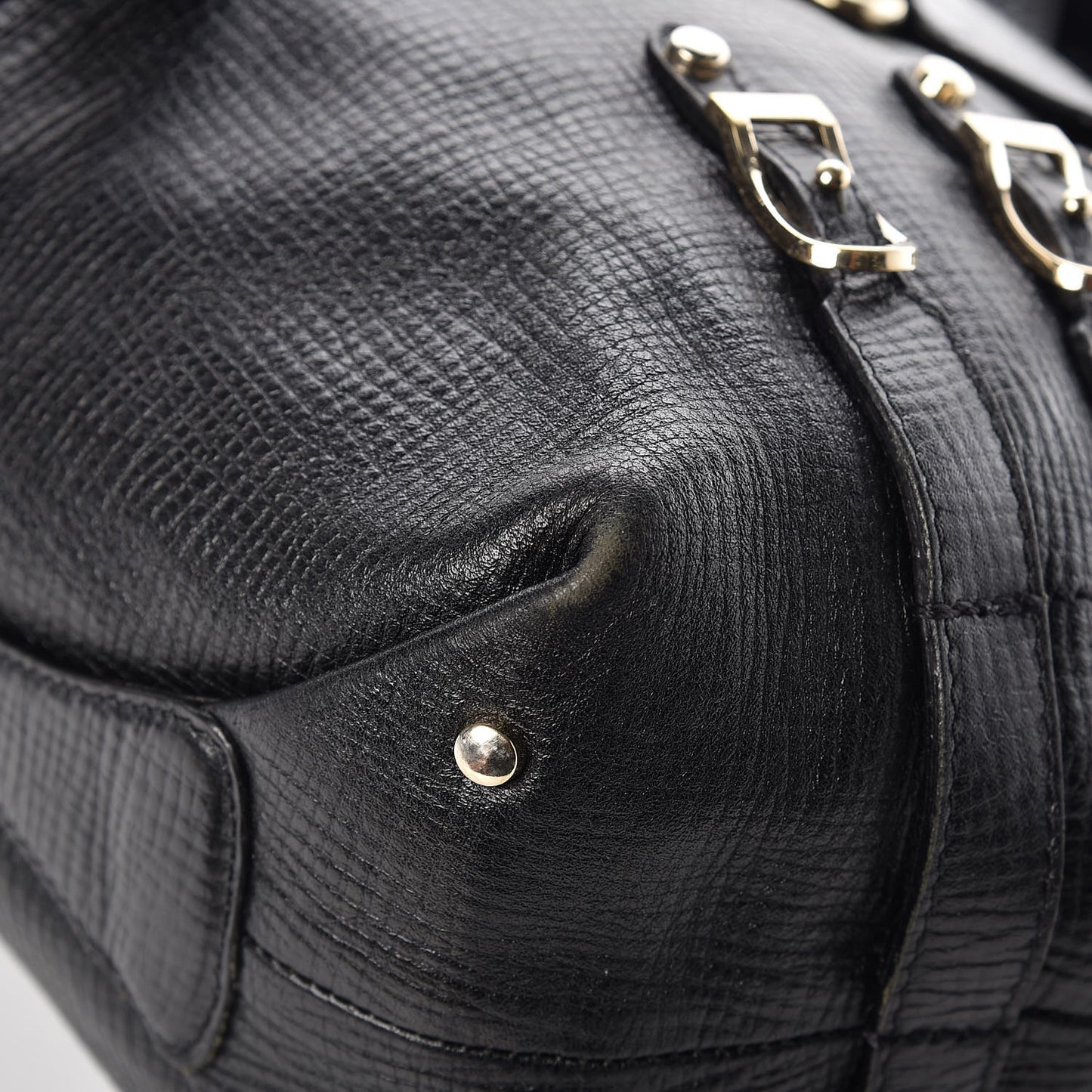 Calfskin Bardia Hobo Black