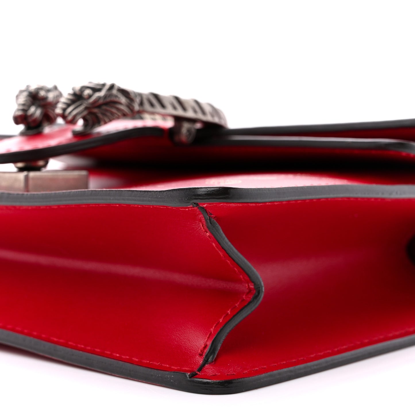 Calfskin Chinese New Year Mini Dionysus Shoulder Bag Hibiscus Red