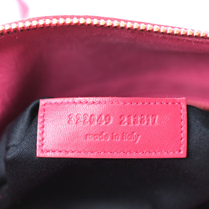 Saint Laurent Calfskin Classic Duffle 6 Fuchsia 7 of 10