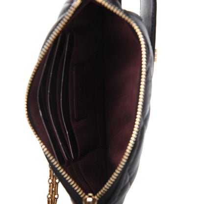 Chanel Aged Calfskin Quilted 2.55 Reissue Phone Holder With Chain Black 5 of 11