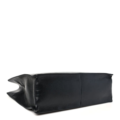 Chanel Shiny Aged Calfskin Shopping Bag Black 3 of 11