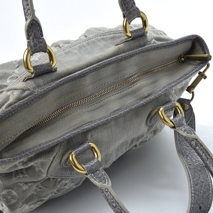 Louis Vuitton Denim Neo Cabby MM Grey 7 of 13