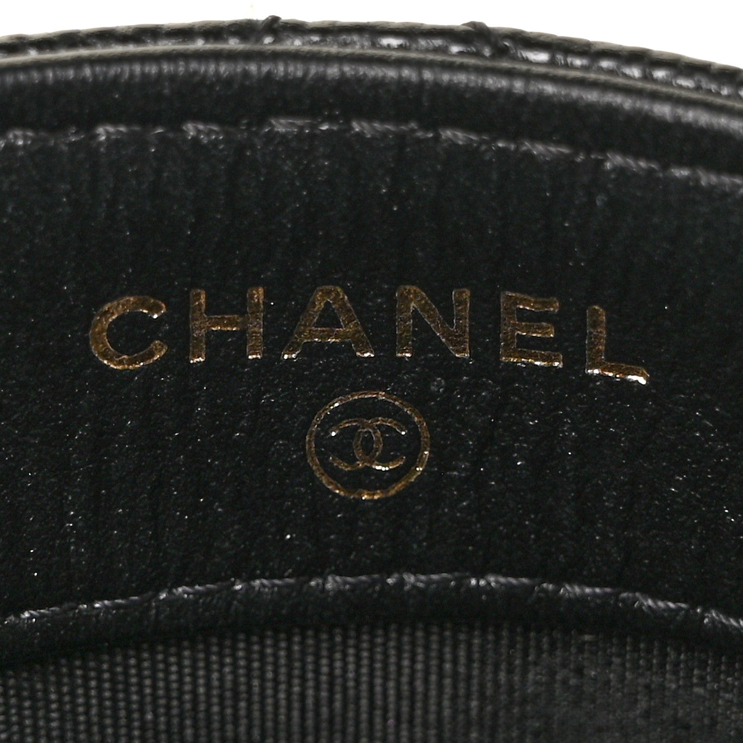 Chanel Caviar Quilted French New Wave Phone Holder With Chain Black 6 of 11