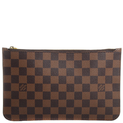 Louis Vuitton Damier Ebene Neverfull MM GM Pochette 1 of 8