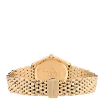 Gucci Stainless Steel 29mm G-Timeless Bee Quartz Watch Gold 3 of 5