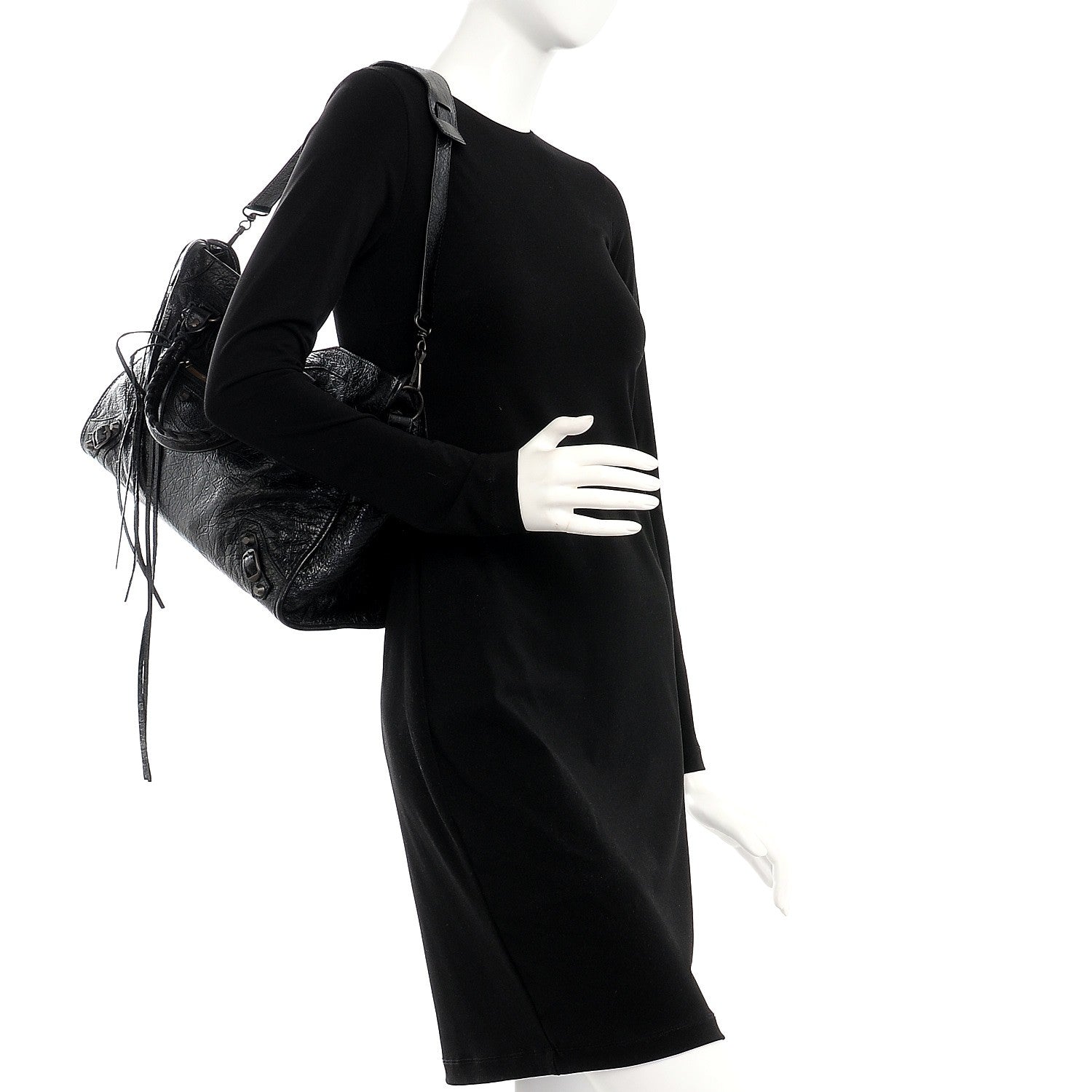 Balenciaga Agneau Classic Hardware City Black 2 of 8
