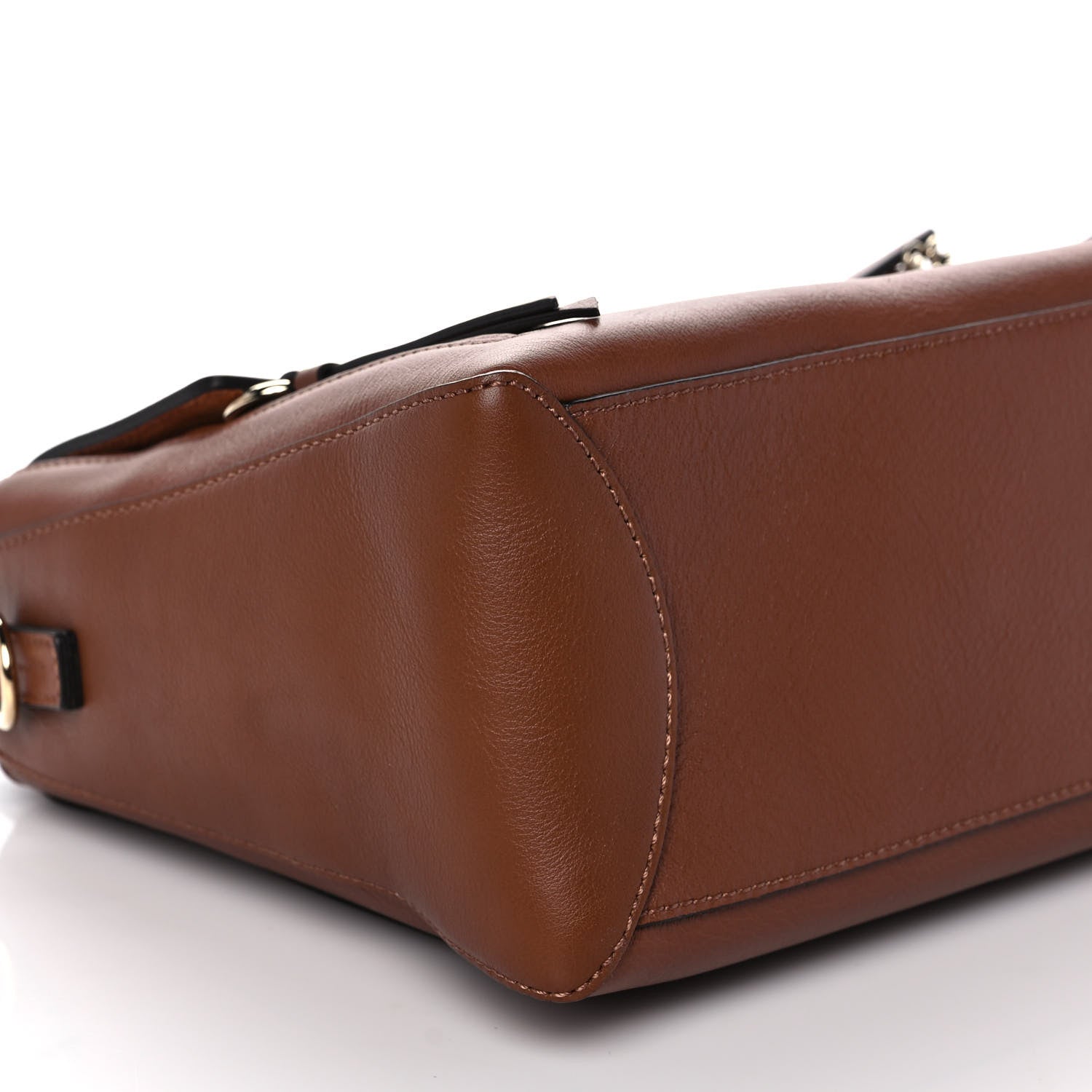 Chloe Calfskin Small Faye Day Shoulder Bag Tan 9 of 11