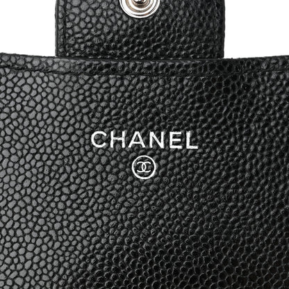 Chanel Caviar Quilted Phone Holder Wallet on Removable Chain Black 8 of 14