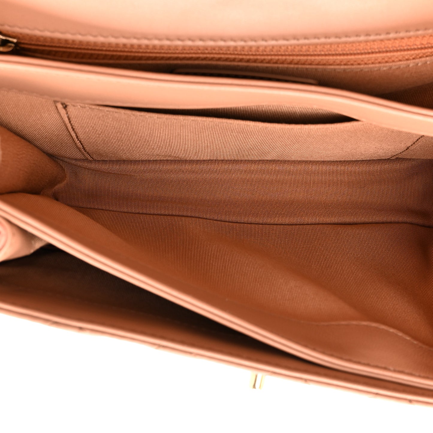 Lambskin Quilted Medium Coco Vintage Flap Beige