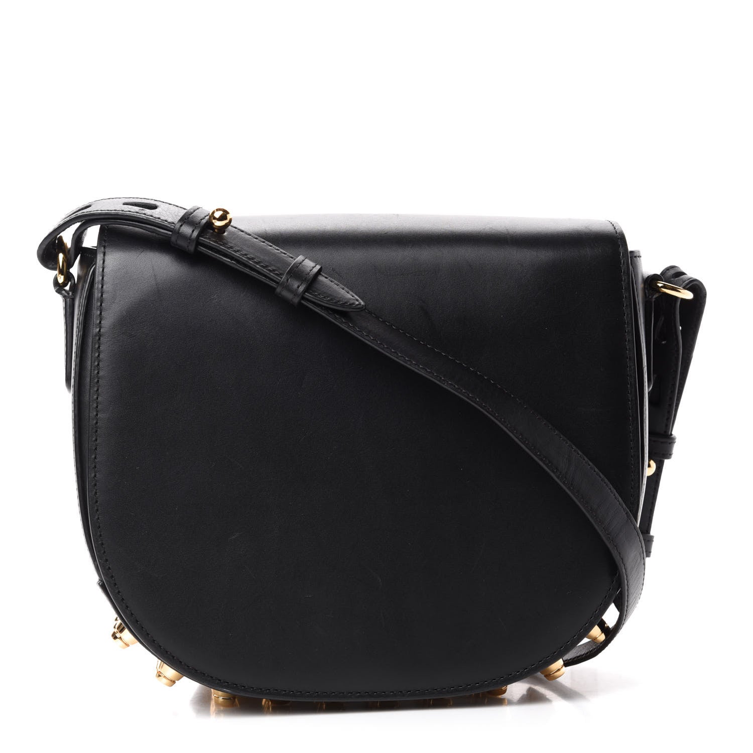 Alexander Wang Calfskin Lia Black Pale Gold Hardware 1 of 11