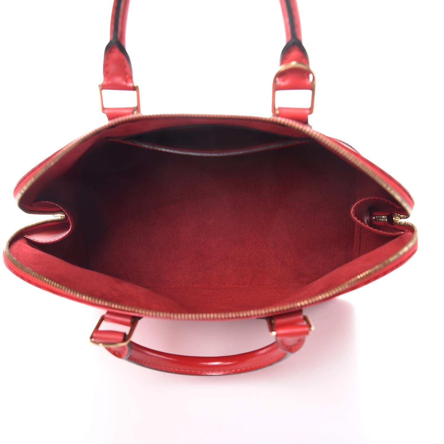 Louis Vuitton Epi Alma PM Castillan Red 5 of 9