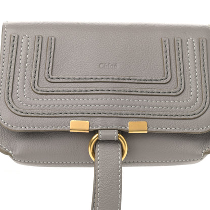 Chloe Calfskin Marcie Convertible Belt Bag Cashmere Grey 9 of 13