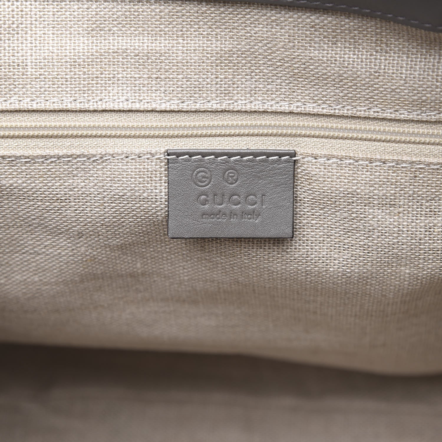 Gucci Soft Microguccissima Small Zippered Satchel Loess 6 of 12