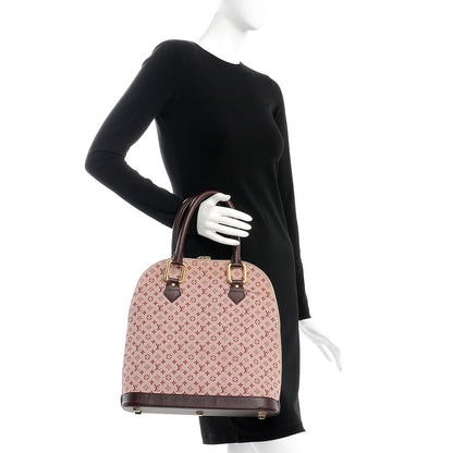 Louis Vuitton Mini Monogram Alma Haut Cherry 2 of 10