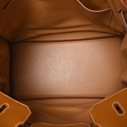 Hermes Ardennes Birkin 40 Gold 5 of 15