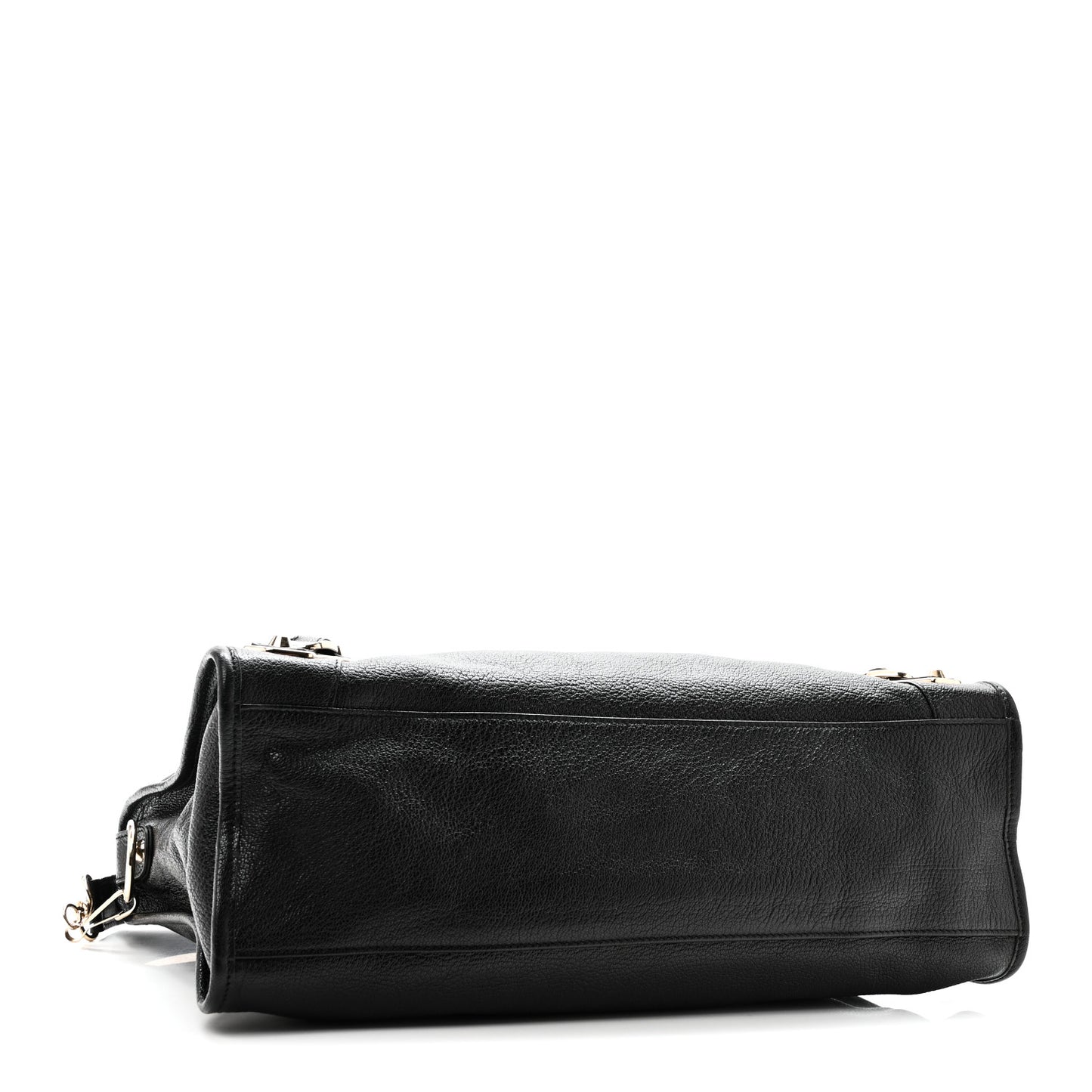 Chevre Gold Metallic Edge Hardware City Black
