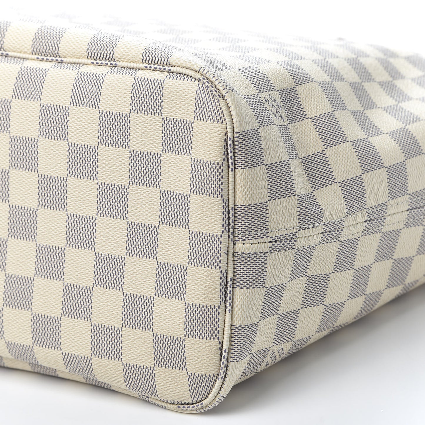 Damier Azur Neo Neverfull MM Rose Ballerine