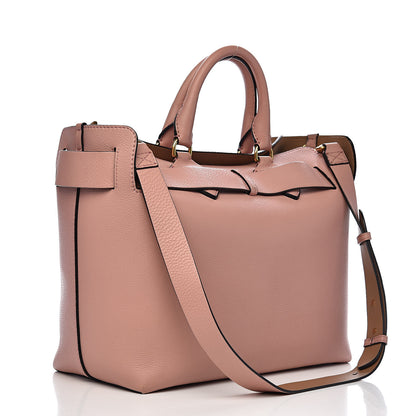 Burberry Soft Grain Calfskin Medium Belt Bag Ash Rose 3 of 12