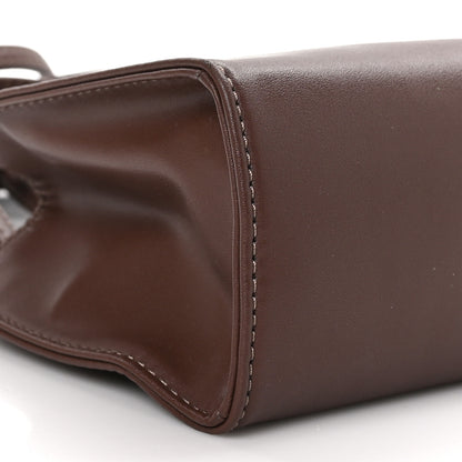 Telfar Vegan Leather Small Shopping Bag Chocolate 8 of 9