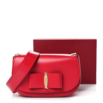 Salvatore Ferragamo Calfskin Anna Shoulder Bag Pamplona 10 of 10