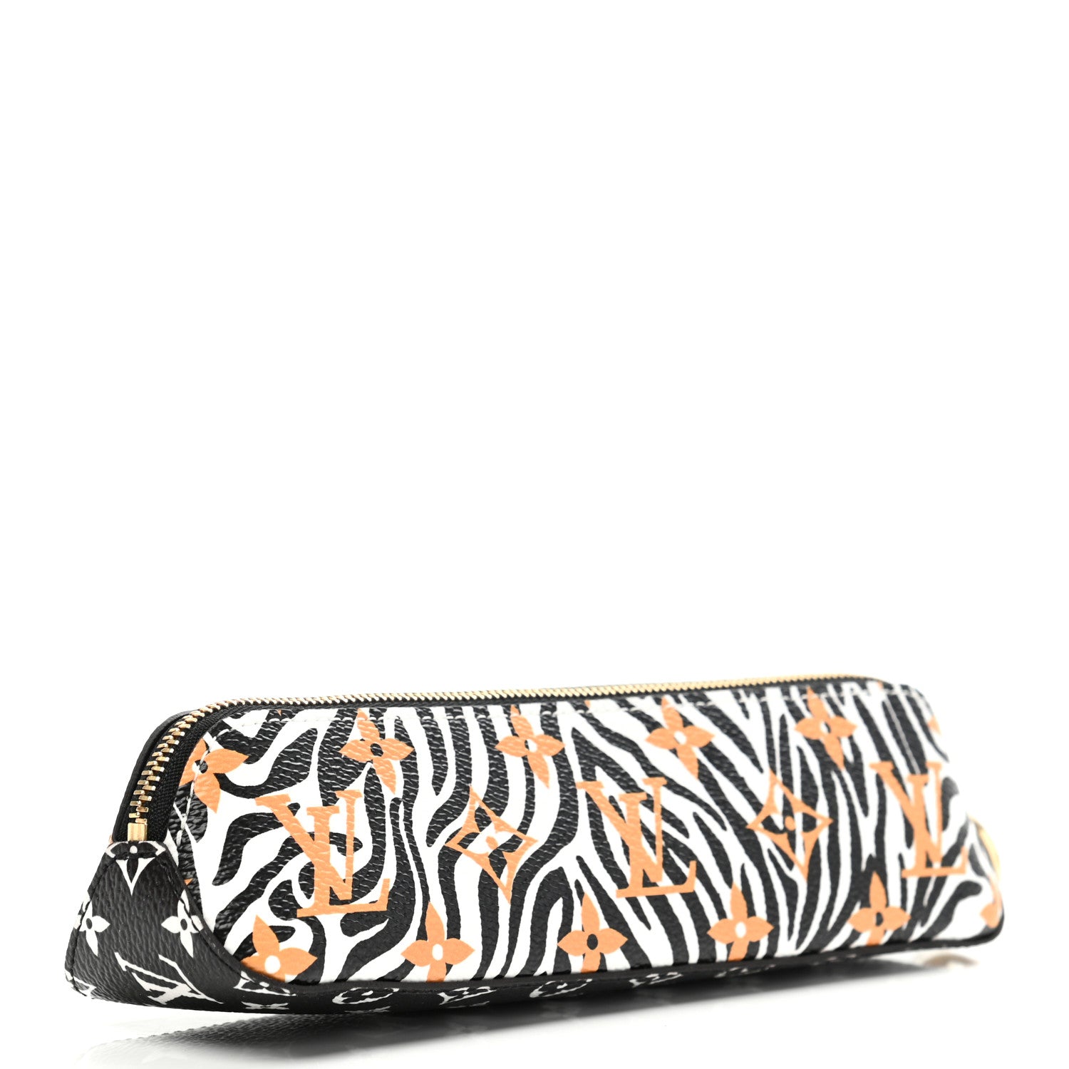 Louis Vuitton Monogram Giant Jungle Elizabeth Pencil Pouch Caramel 3 of 7