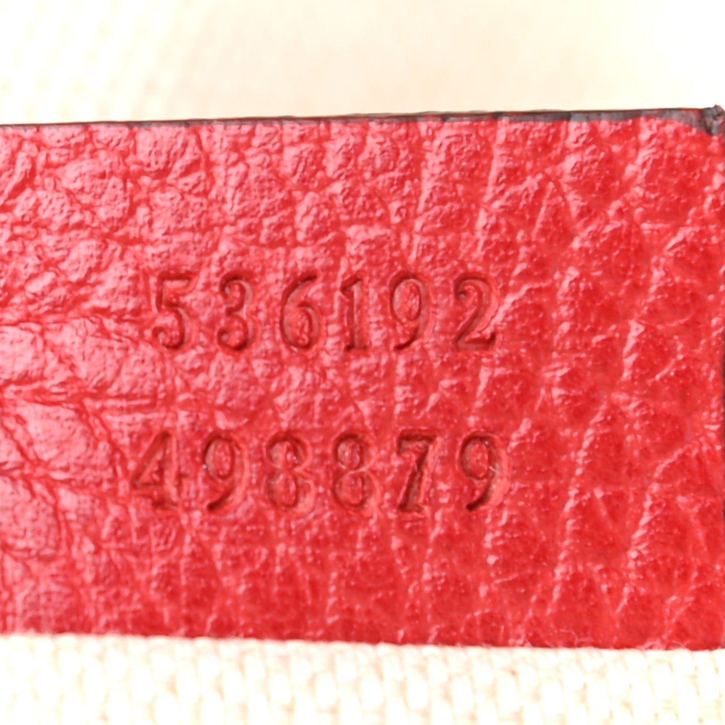 Pebbled Calfskin Soho Chain Backpack Hibiscus Red