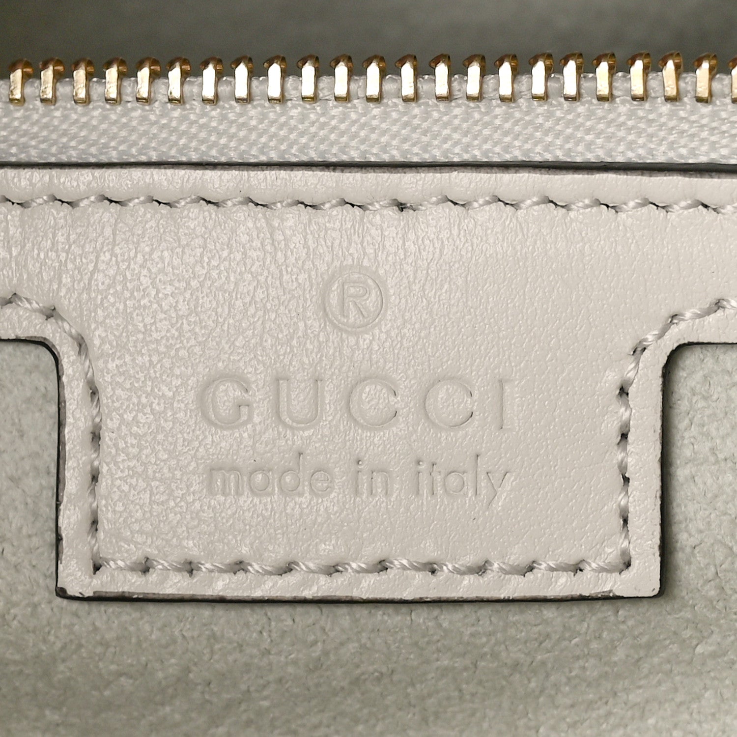 Gucci Calfskin Quilted Large Deco Tote Bag Mystic White 6 of 8