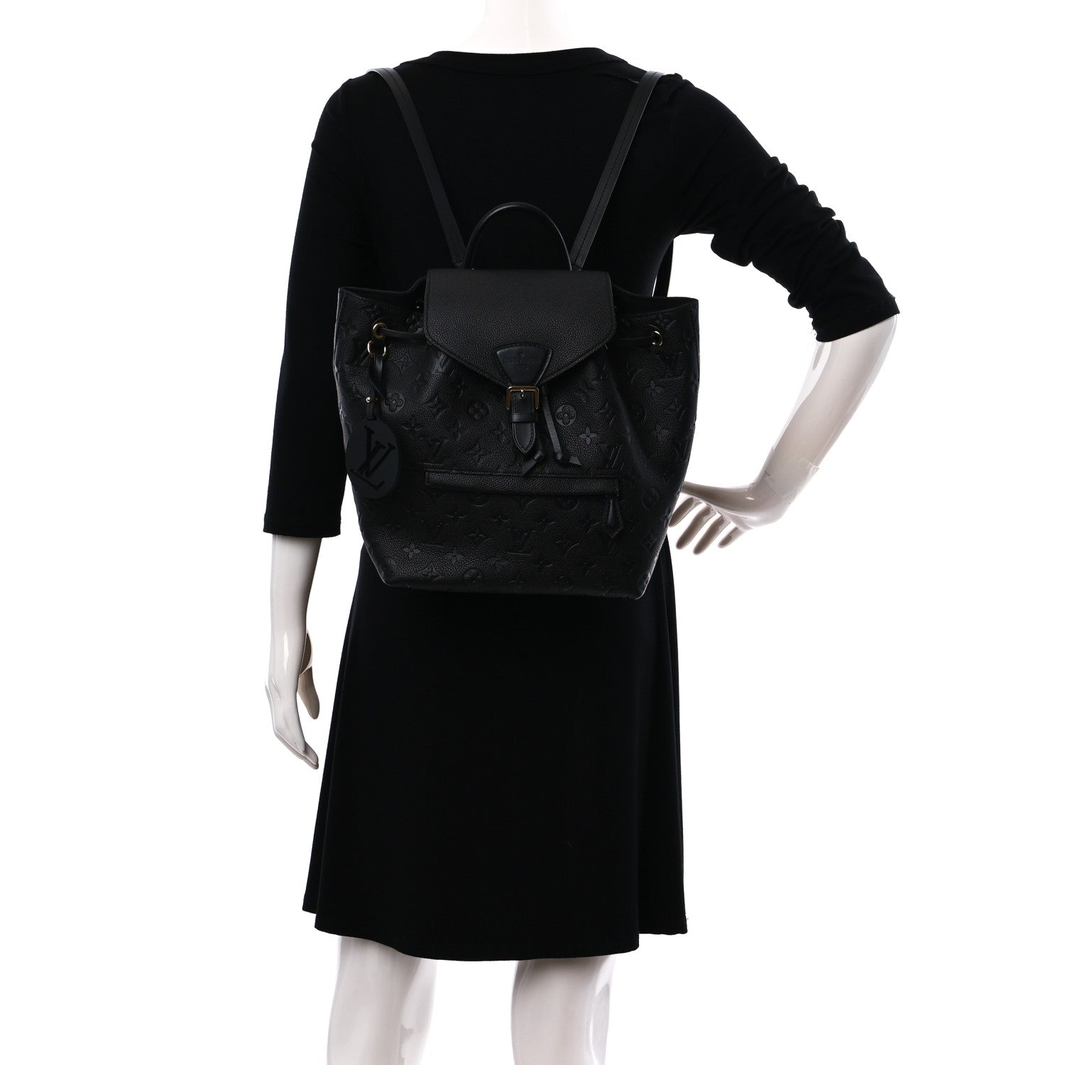 Louis Vuitton Empreinte Montsouris NM Backpack Black 2 of 8